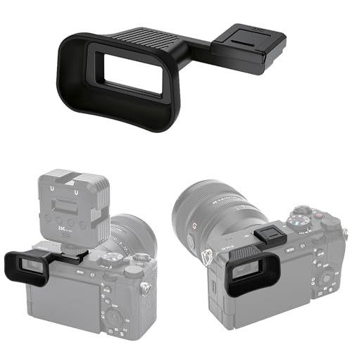 JJC Soft Rubber Eyecup Eyepiece Viewfinder for Sony A7CII A7CR(Not for A7C) For Sony A7CII A7CR Cameras