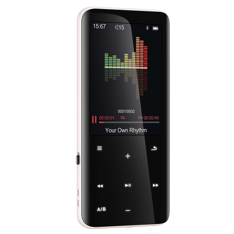 [AUSTRALIA] - 96GB MP3 Players, Music Player with Bluetooth 5.2, Volorful HiFi MP3 Digital Audio Players with HD Speaker, Mini Portable MP3 Player for Kids, Hiking, Traveling, Sports, FM Radio, Recorder (96GB) 96GB 