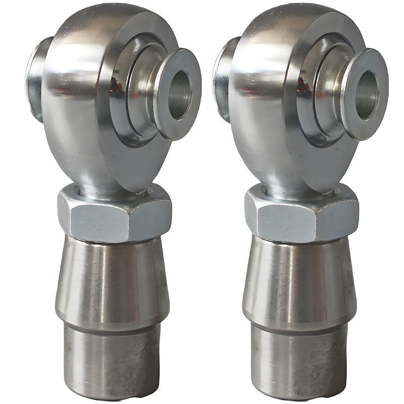[AUSTRALIA] - Heavy Duty 3/4" Heim Joints Kit, 28,081 lbs Load Chromoly Rod End Set for Panhard Bar, Traction Bars & Steering Linkage, 3/4-16 RH/LH Thread with 1.25" OD Tube Adapters & Misalignment Spacers - 1 Set 3/4-16(RH+LH) Style D 2 