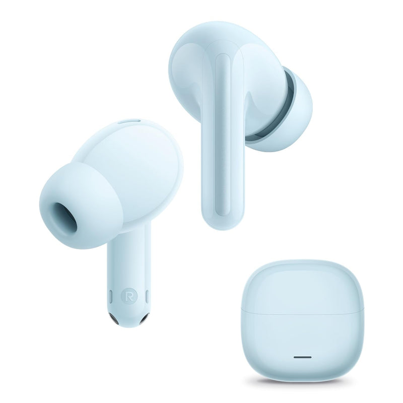 Redmi Buds 8 Lite Wireless Earbuds, 42dB Hybrid Active Noise Cancellation, 8H/36H Battery, 12.4mm Dynamic Driver, Fast Charging, Dual-Mic Clear Calls, Google Fast Pair, Blue
