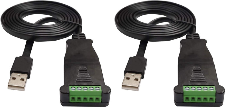 DSD TECH SH-U11L USB to RS485 RS422 Cable with FTDI FT232 Chip-1.5M/5FT (Pack of 2) 5 feet (Pack of 2)