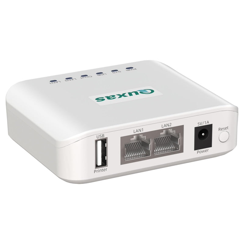 LP-N110W Wireless Print Server for USB Printer, Easy USB Sharing and Stable Network Printing Compatible with Windows, macOS, for Home Office White