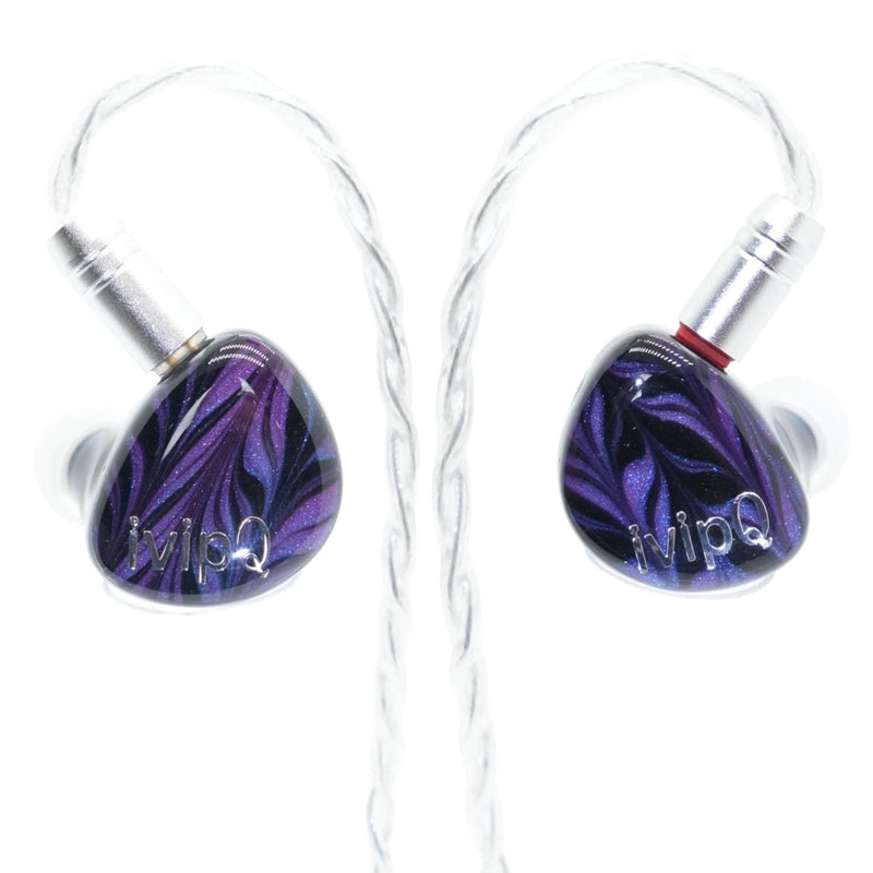 IEM 10mm 1DD in-Ear Monitor with Enhanced bass and Clear Sound Quality Detachable 2-pin Braided Cable for audiophiles, Drummers, DJs, and Musicians(Without Mic) without Mic