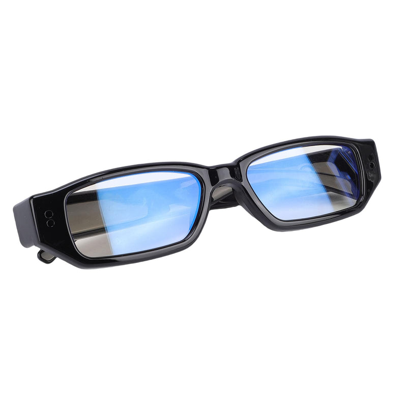 Camera Glasses, 1080p HD Video Recording, Intelligent Anti Shake, Wide Angle Lens, Wearable Eyeglass for Travel, Cycling, Driving and Other Outdoor Sports