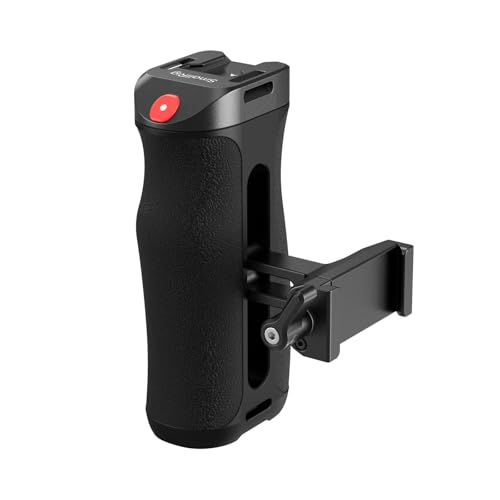 SMALLRIG Side Handle for Arca-Swiss with Recording Trigger, 3 Control Cable, Fit for Sony A7 III/ FX3/ A6600, for Canon R5II/ R5C, for FUJIFILM X-H2S/ X-T5, for Panasonic S5 II/ GH5-5694