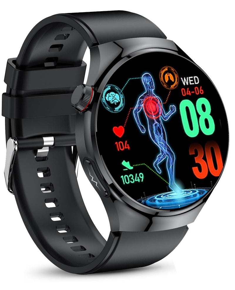 Health Smart Watches for Women Men - 1.43" Fitness Watch with eart Rate, Blood Oxygen, Blood Pressure, Sleep and Stress Health Monitor, Call, SOS, 110+ Multisport Mode, Watch for Android & iOS