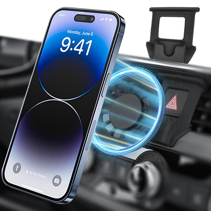 Car Phone Holder Mount for Audi A4/S4/A5/S5/RS4/RS5 2017-2025 Car Accessories Car Mount 360°Rotation for Car Phone Holder Magnetic Hands Free Compatible with iPhone Samsung Smartphones