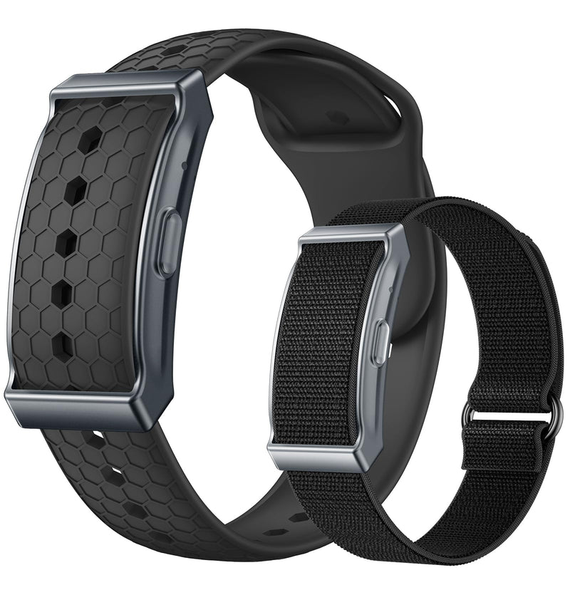 Smart Bracelet for Men Women Wearable Fitness Smart Wristband Heart Rate/Sleep Tracker/Pedometer/Call Reminder Multiple Sport Modes IP68 Waterproof Activity Tracker with 2 PCS Bands black