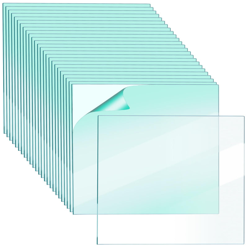 [AUSTRALIA] - 30 Pcs 4.5" x 3.94" Clear Welding Lens 0.04" Thick Welding Cap Hood Clear Lenses Replacement Transparent Universal Helmet Accessories Top Protection for Protecting Eyes 4.5 x 3.94" 30 