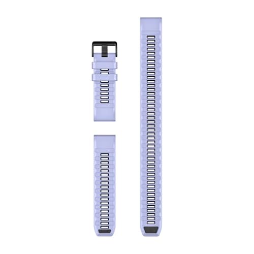 Garmin QuickFit® 22 Watch Bands Blueberry Silicone (3-piece Dive Set) - 010-14410-01