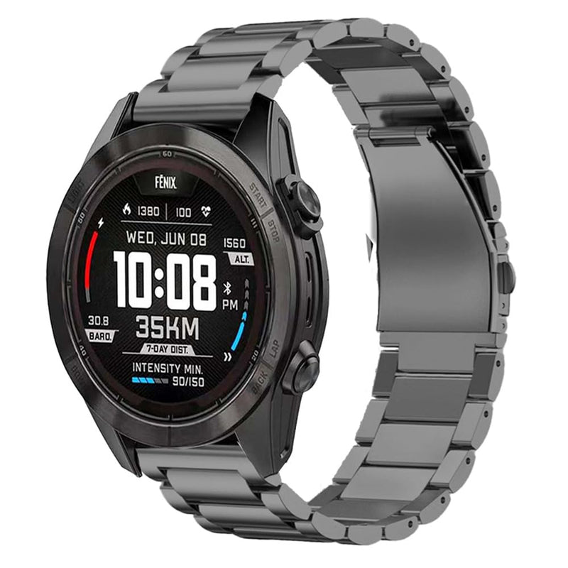 18mm Titanium Band for Vivoactive 4S/3S, Venu 2S/3S, 22mm Quick Release Metal Strap for Fenix 8 47mm/Forerunner 965, 20mm Band for Fenix 8 43,Forerunner 970/965/170/70,epix Pro42mm,Descent Mk3 3i 43mm grey