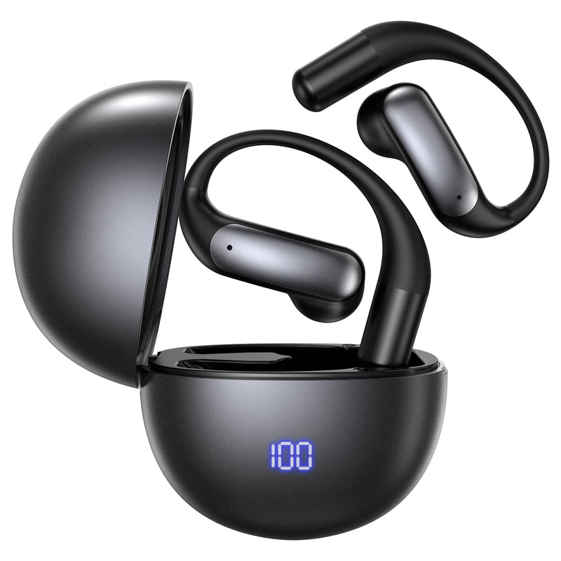 Instant Translation Earbuds Real Time with 164 Languages 3-in-1 Translator Earbuds for Travel & Calls, 50H Playtime, No Subscription Needed Effortless Spanish English M118 Black-B