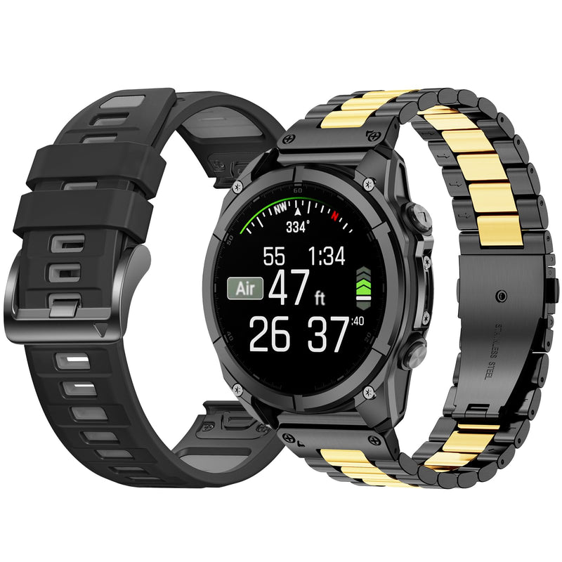 26mm Watchbands for Fenix 8 tactix 8 51mm/Fenix 7X Pro/7X/6X Pro/6X/5X Plus/5X/3 HR/tactix 7 pro/Enduro 3 2/Descent Mk3i 51mm/Mk2i