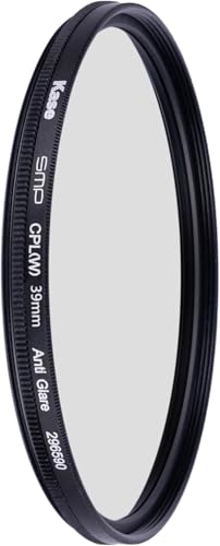 Kase CPL III Screw-in Slim SMP Filter Multicoated Tempered Hardened Optical Glass Anti-Glare Low Reflection Compatible with Fujifilm X-E5 Camera & Fuji XF 23mm F2.8 Lens (39mm) 39mm
