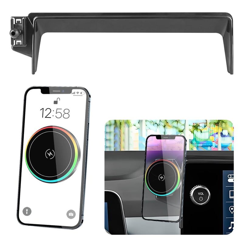 Car Magnetic Phone Mount for Honda Prologue 2024 2025 2026 and Acura ZDX 2024-2025 Auto Interior Accessories Best Cellphone Holder Fast 15W Wireless Charger Cell Phones Charging Screen Stand