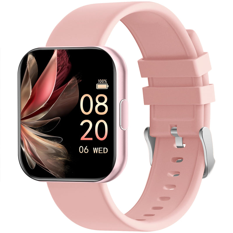 Ultra-Thin Aluminum Smart Watches for Wome (A-Rose Gold) A-Rose Gold