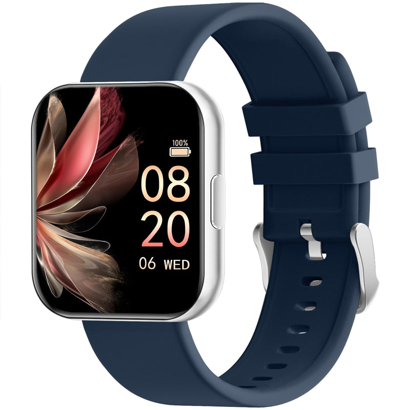 Ultra-Thin Aluminum Smart Watches for Wome (D-Silver) D-Silver