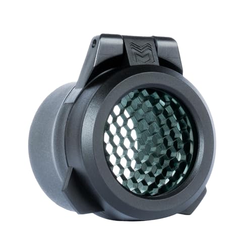 Monstrum Ultra Series Flip-Up Scope Lens Cover with Detachable Honeycomb ARD Objective Lens | 55-62 mm diameter