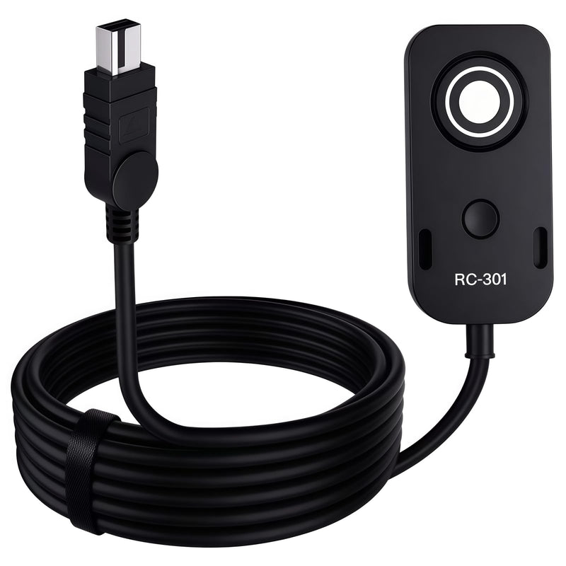 [AUSTRALIA] - RC-301 Camera Release Cable for Nkon Remote Shutter Control Compatible with DF, Z5, Z6, Z7, D750, D7200, D7100, D7000, D7500, D5000 D600, D610, D5100, D5200, D5300, and D5600 Models 