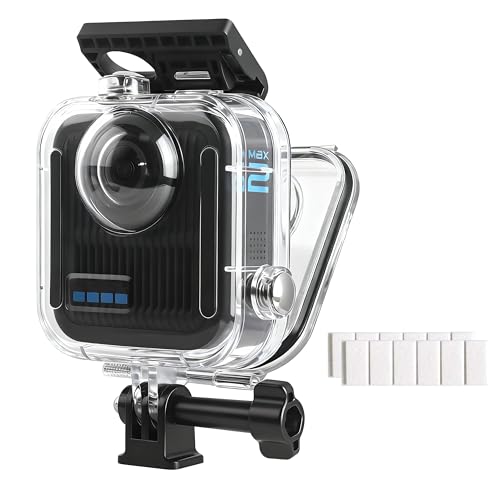 FiTSTILL Waterproof Housing for Go Pro MAX 2