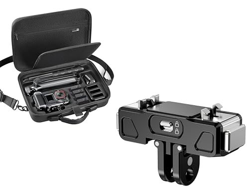 STARTRC VCR Carrying Case Bag+Magnetic Quick Release Mount for Insta360 ACE Pro/Ace Pro 2 Xplorer Grip Kit Accessories