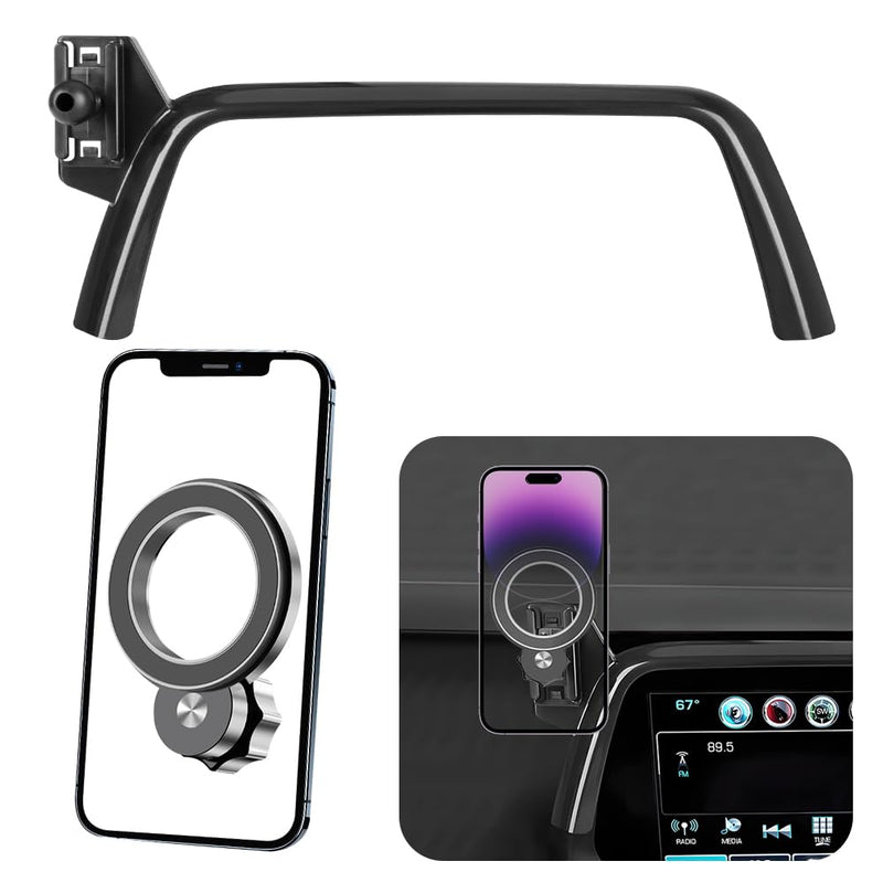 Car Magnetic Phone Mount for Chevrolet Chevy Camaro 2016 2017 2018 2019 2020 2021 2022 2023 2024 Auto Interior Accessories Best Cellphone Holder Cell Phones Navigation Charging Screen Stand