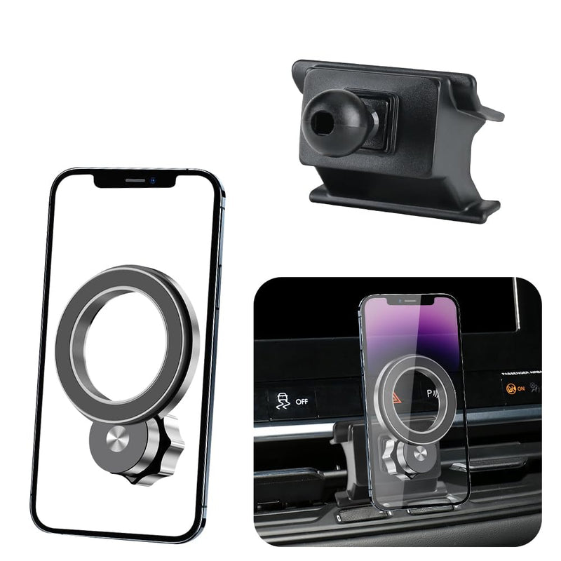 Car Magnetic Phone Mount for Jeep Compass 2022 2023 2024 2025 2026 Auto Interior Accessories Best Cellphone Holder Mobile Cradle Cell Phones Navigation Charging Screen Magnet Stand Accessory