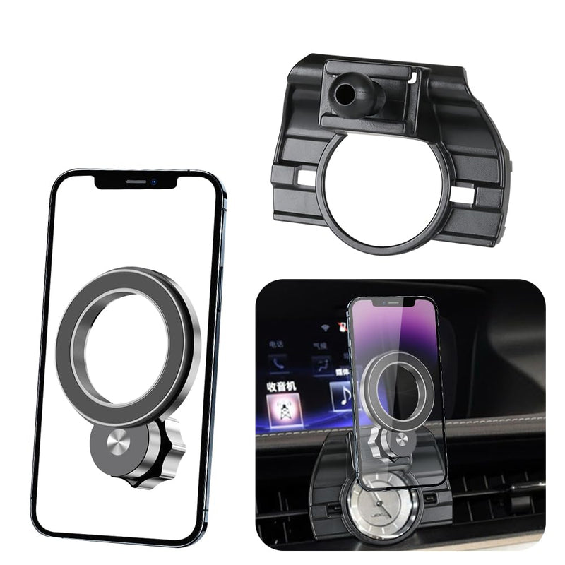 Car Magnetic Phone Mount for Lexus ES 2013 2014 2015 2016 2017 2018 Auto Interior Accessories Best Cellphone Holder Mobile Cradle Cell Phones Navigation Charging Screen Magnet Stand Accessory