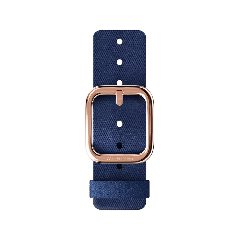 Withings Tide Ocean Bracelet Rose Gold / Blue 18mm