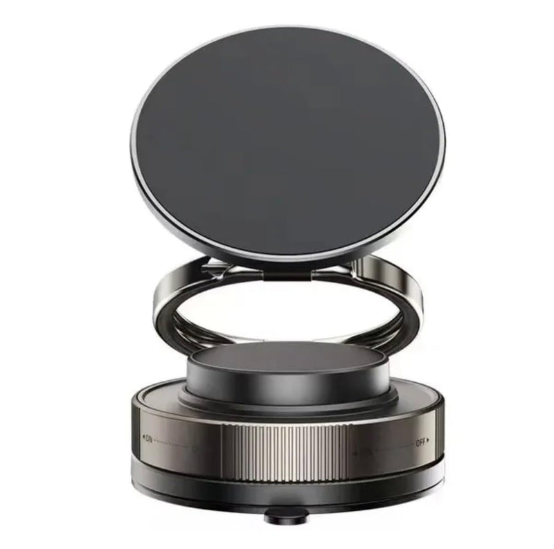 360° Adjustable Vacuum Magnetic Phone Holder, Suction Cup Phone Mount for Magsafe, Portable Cell Phone Holder for Car, Makeup/Gym/Mirror, Fit for All iPhones.