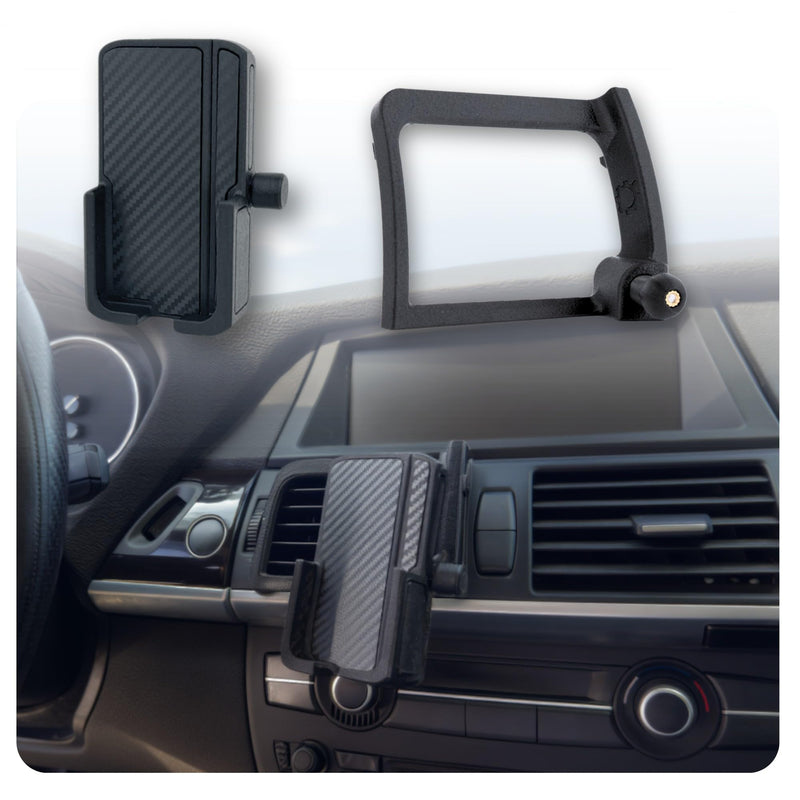 Phone Holder for BMW X5 2007-2013 / BMW X6 2008-2014 Easy Install Custom Made