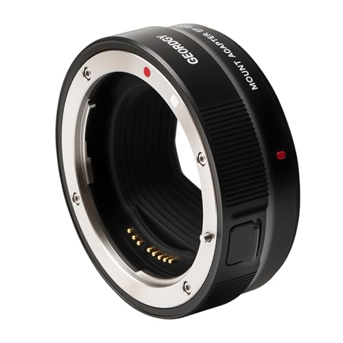 EF-EOS R Adapter for Canon EF/EF-S Lenses and Canon EOS R, RP, R5, R6, R7, R8, R10, R50, R100 Cameras