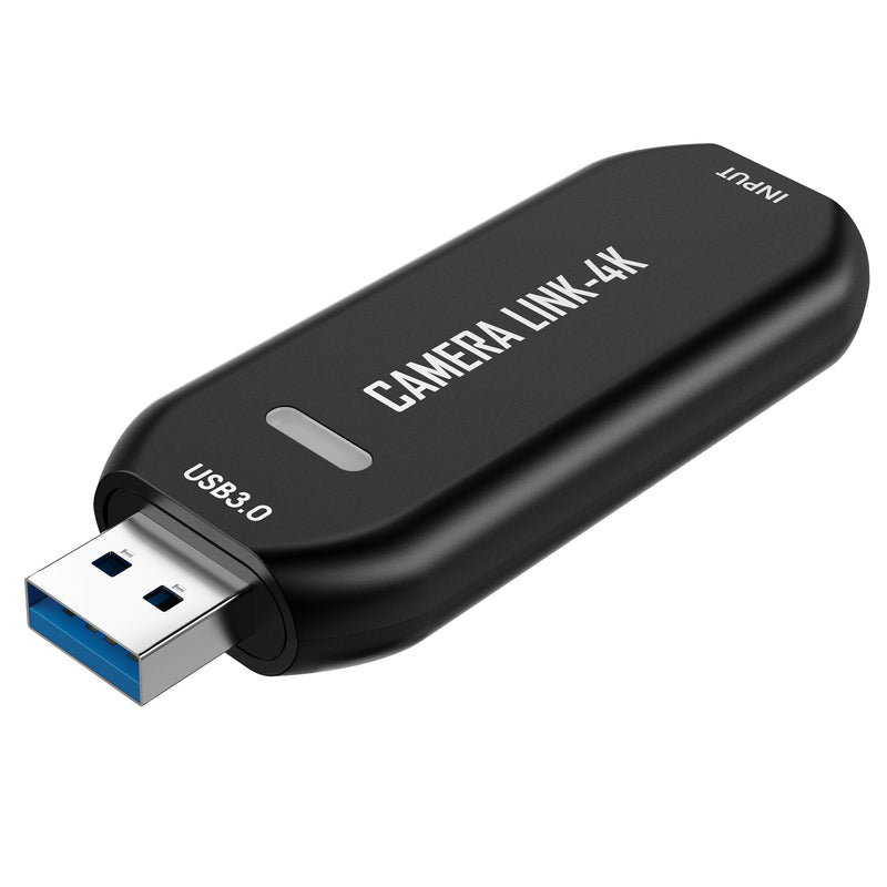 VIXLW Cam Link 4K – External Capture Card for DSLR Camcorder ActionCam as Webcam, HDMI to USB 3.0, Meet/Stream/Record in 4K60/1080p120, Easy Connect for OBS/Zoom, Windows/Mac black