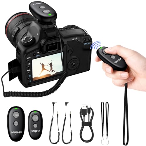 AODELAN USB-C Rechargeable Wireless Camera Remote Shutter Release for Canon Rechargeable Remote for Canon