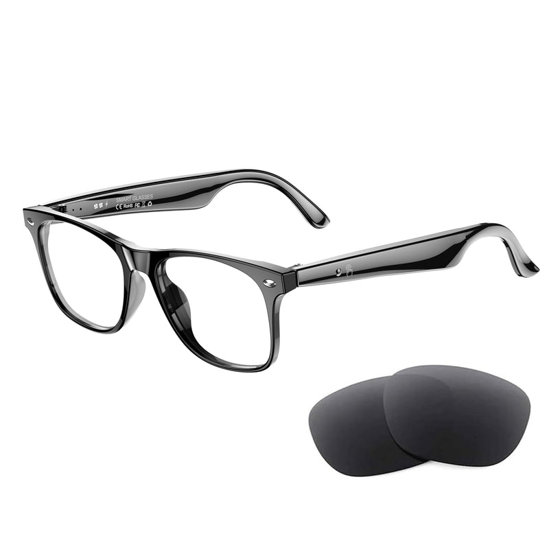 AI Translation Glasses,Smart Glasses for Men & Women with ChatGPT,164-Language & AI Real-time Translation , 7 Day Ultra-Long Standby,UV400 Blue-Light Blocker,Waterproof,Voice-Assistant AI Glasses