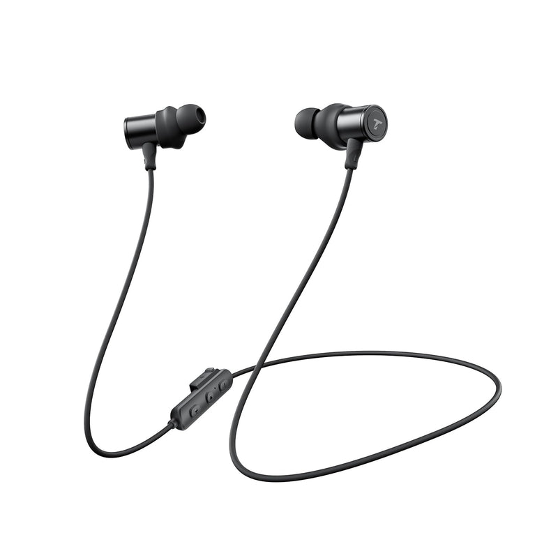 truefree HD-100 Wireless Earbuds, Bluetooth 6.0 Neckband Headphones | Magnetic Earphones, 11mm Driver Spatial Audio, Multipoint Connection, 20 Hours of Battery Life, IP67 Waterproof for Sports