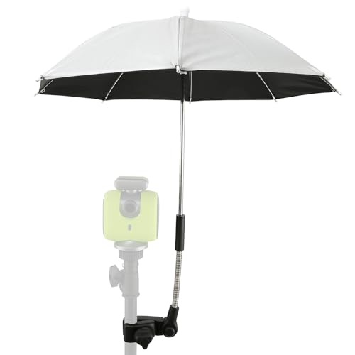 Tripods Umbrella Compatible with Xbotgo Chameleon T4 & T1 Tripods – 50cm UV Protection, 180° Rotatable Design Photography Umbrella, Sunshield for Gimbal and Phone