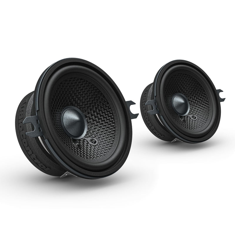 AudioControl Altitude Series 2.75" Component Car Speakers Set (Pair), 50W RMS, 4 Ohms, Easy Installation, Crossover Included, Shallow Mount Compact Midrange Speakers for Truck or Car Audio System