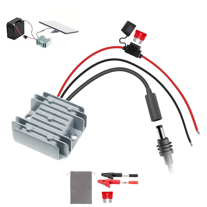 [AUSTRALIA] - Starlink Mini Power Supply, 12V/24V to 30V 3.5A Starlink Mini 12V Adapter DC Step Up Converter with Female Plug, Compatible with Battery/RV/Yacht Off-Grid Power Solution 1.64 ft Grey 