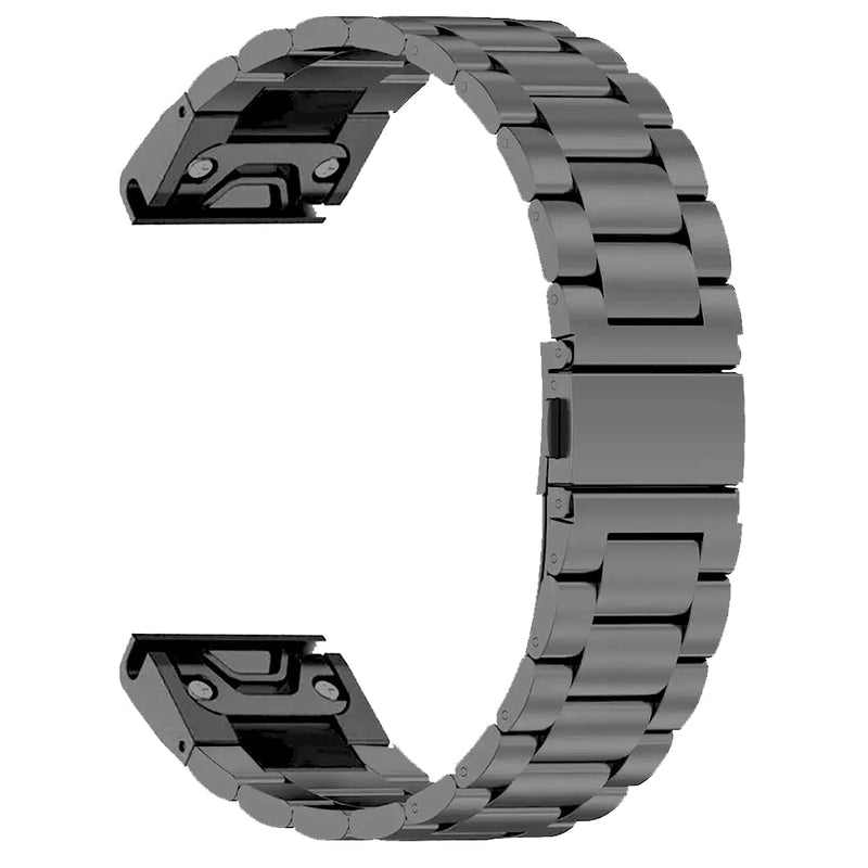 26mm Titanium Band for Tactix 8 51mm/Enduro 3 51 mm /7X Pro, 22mm Metal Strap for Venu 4 45mm/Fenix 8 47mm/Forerunner 965 955, 20mm Band für Instinct E 40mm/Fenix 8 43mm grey