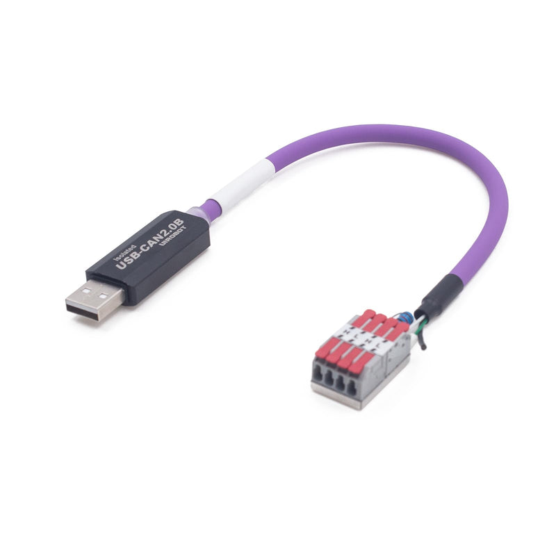 Universal USB-CAN Converter/Adapter,Industrial,5000V Isolated,CP2102N Purple Isolated USB-CAN