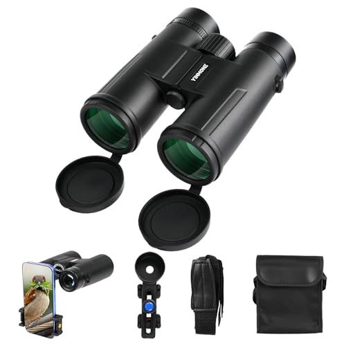 12X42 Waterproof Binoculars for Adults High Power UHD Bird Watching Hunting