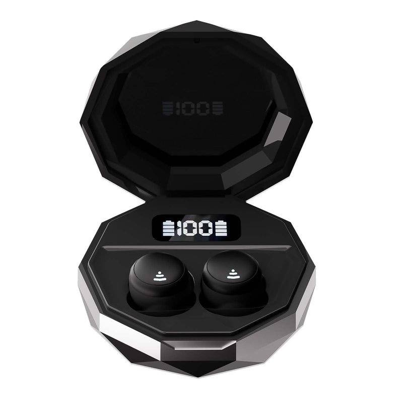 Sleep Earbuds, Mini Earbuds for Sleeping, Side Sleep Wireless Headphones, 8Hrs Single Charge, HiFi Sound, Comfortable Fit (Black) Black