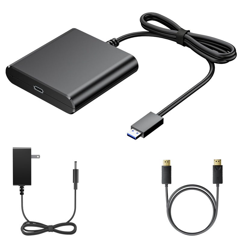 [AUSTRALIA] - PC Adapter for VR2 Headset, VR2 to PC Converter for SteamVR Gaming on Windows, Stable Signal, Durable Aluminum Alloy Housing 