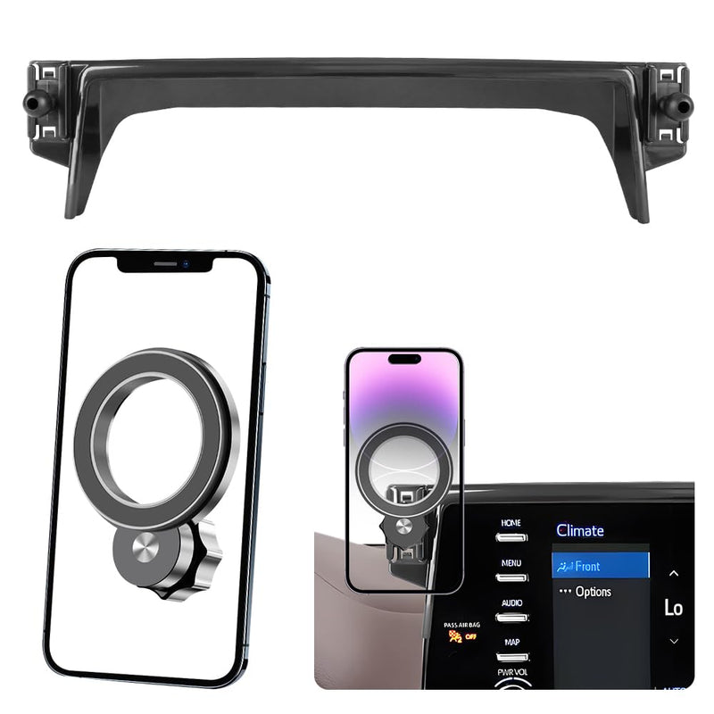 Car Magnetic Phone Mount for Toyota Sienna 2021 2022 2023 2024 Auto Interior Accessories Best Cellphone Holder Mobile Cradle Cell Phones Navigation Charging Screen Magnet Stand Accessory