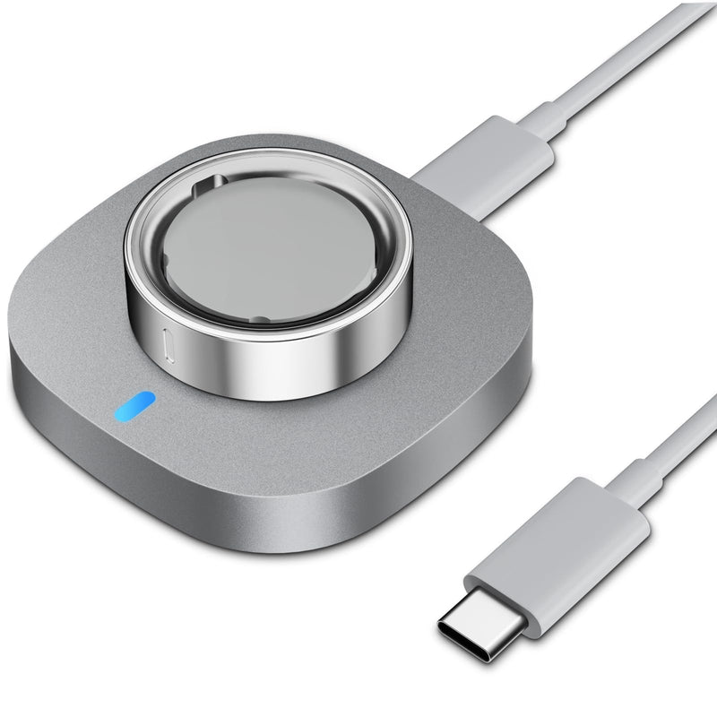 Charger Compatible with Aura-Ring Gen 4 Size 6,Fast Charging Dock | Portable Charger with USB-C Cable for Smart Ring Accessories,Not Compatible with Aura-Ring 5/Gen 3