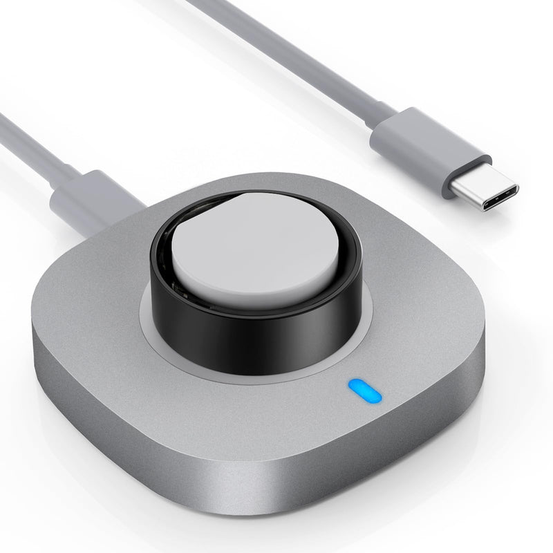 Charger Compatible with Ultrahuman Ring Size 6 | Fast Charging Dock Portable Charger with USB-C Cable for Ulrahuman Ring Air (Not Compatible with Ultrahuman Ring Pro)