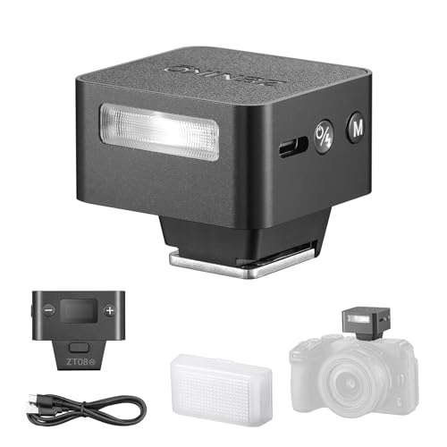 ZENIKO ZT08 N TTL Mini Flash,740 Full Power On-Camera Flash for Nikon ZT08-N for Nikon(Black)