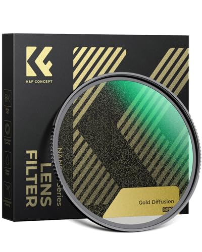 K&F CONCEPT 49mm Gold Diffusion Mist Filter