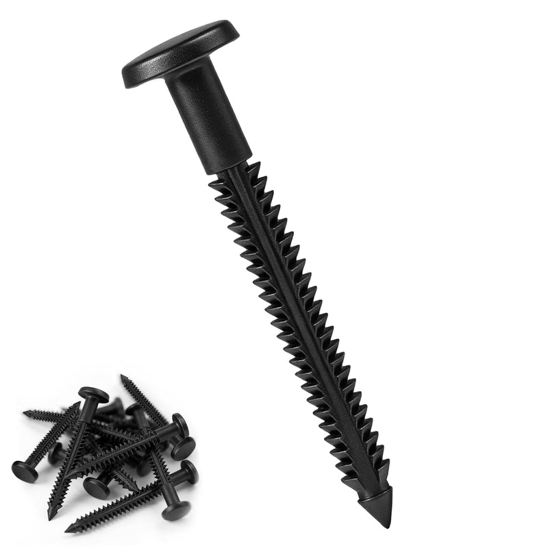 [AUSTRALIA] - 60 Pcs 3 Inch Vinyl Shutter Fasteners Heavy-Duty Shutter Loks for Exterior Decorative Shutters, UV-Resistant & Rustproof Peg Lok Pins with Enhanced Grip for Vinyl/Aluminum/Wood Shutters 